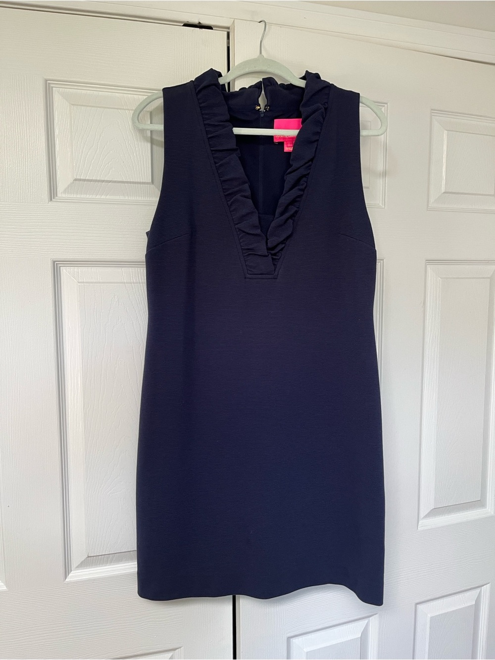 Lilly Pulitzer Navy Tisbury Sheath Dress